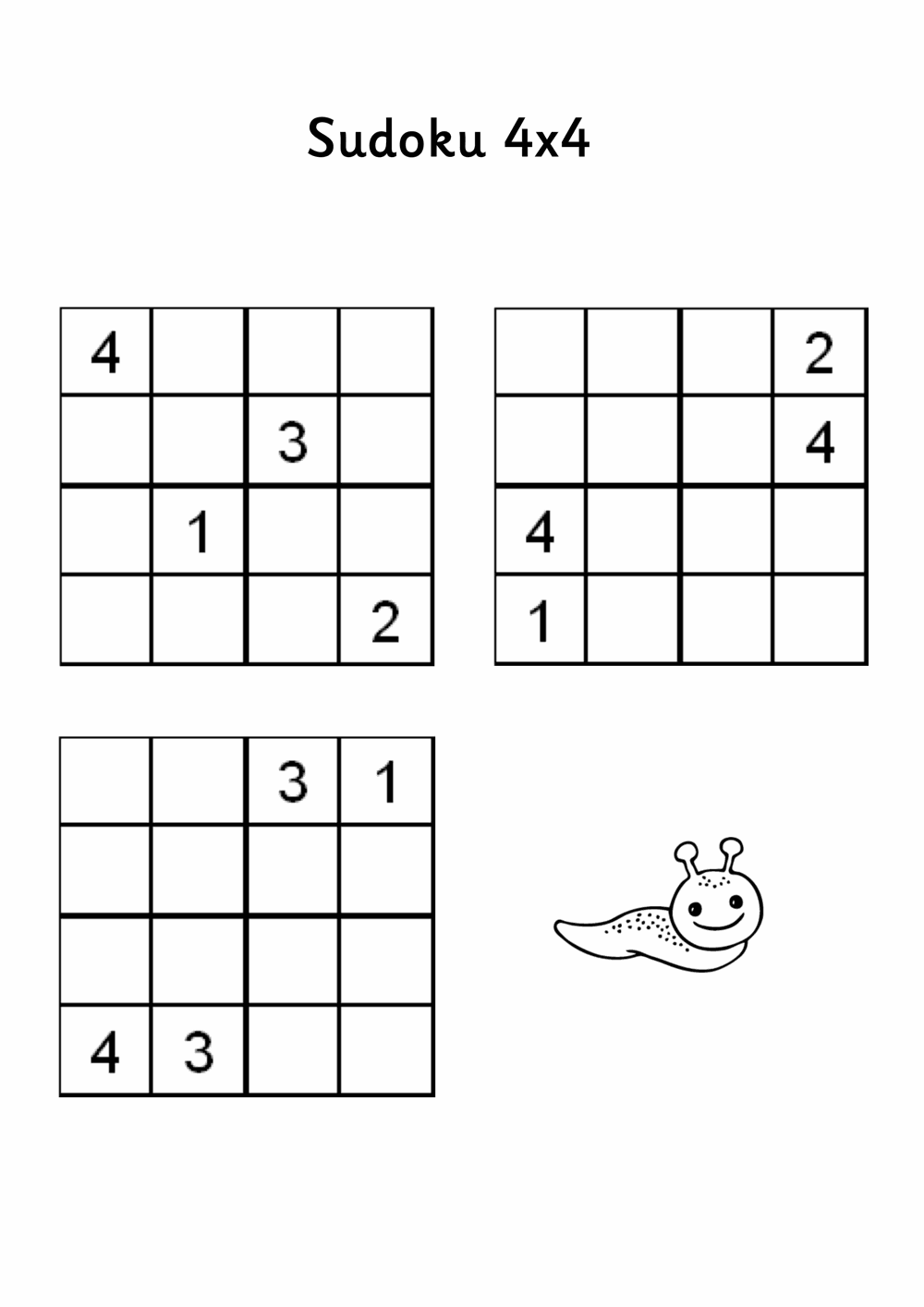 Sudoku dla dzieci 2