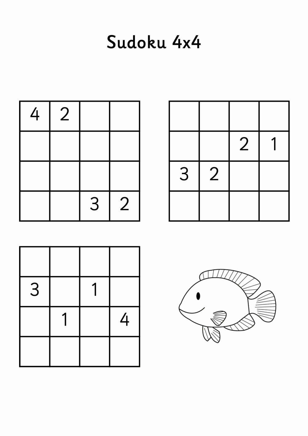 Sudoku dla dzieci 6
