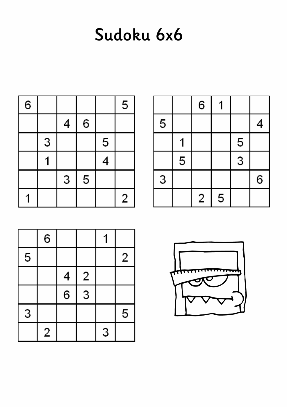 Sudoku dla dzieci 9